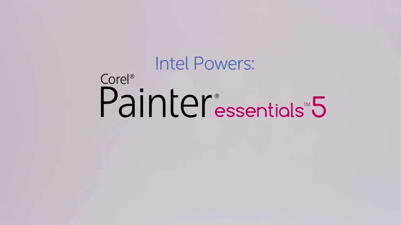 Corel Painter Essentials 5 giao diện mobile