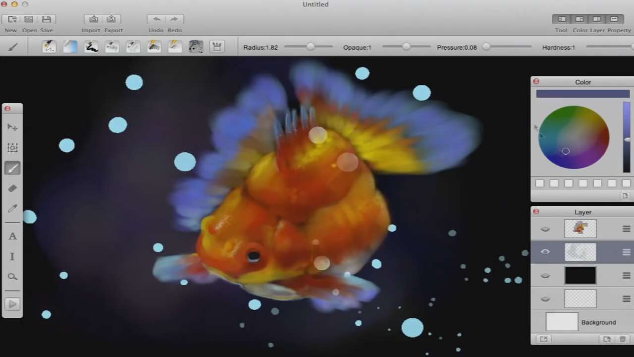 Paint Tool for Mac Draw in MyBrushes on Mac 