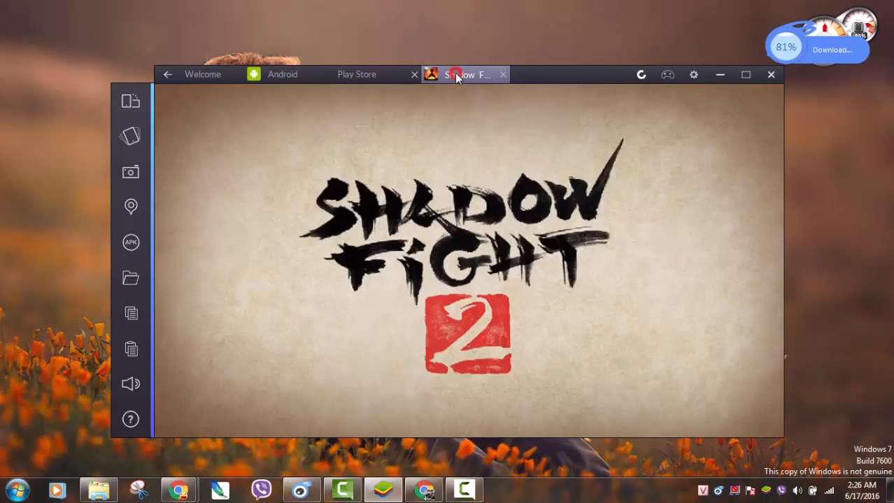 Cách cài và chơi game Shadow Fight 2 bằng giả lập