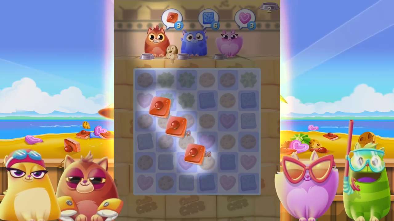 Cookie Cats on Google Play Beach!