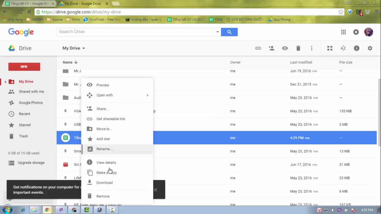 Cách Chuyển Dữ Liệu Từ Google Docs Sang Google Drive - Download.Vn