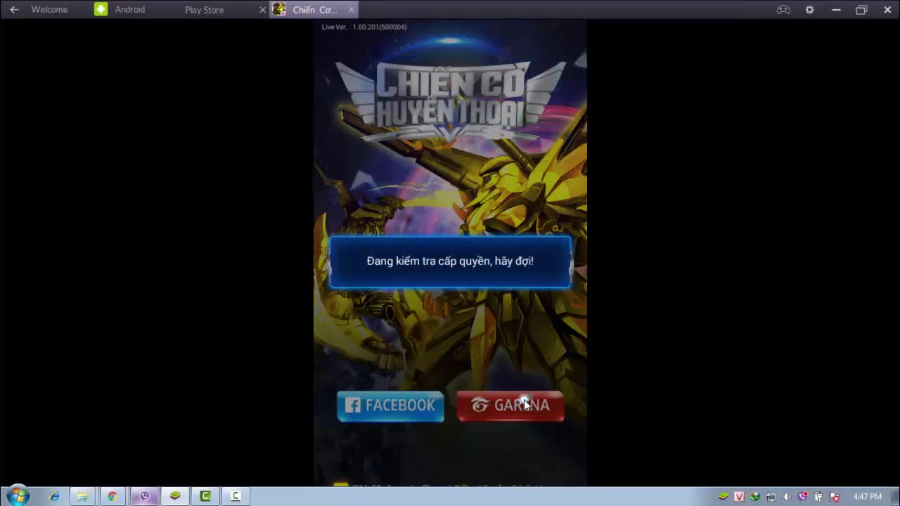 Cài đặt và chơi game Chiến Cơ Huyền Thoại trên máy tính