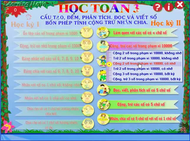 Học Toán 3