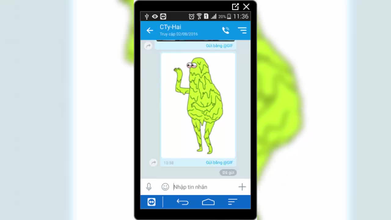 Hướng dẫn gửi và chia sẻ ảnh GIF trên Zalo