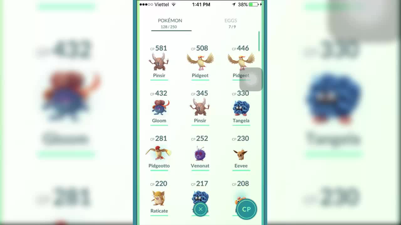 Cách ấp trứng trong Pokémon Go