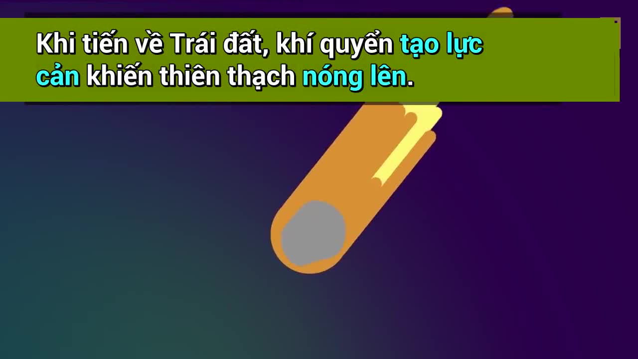 50 tấn mảnh vỡ của các thiên thạch rơi vào Trái Đất mỗi năm