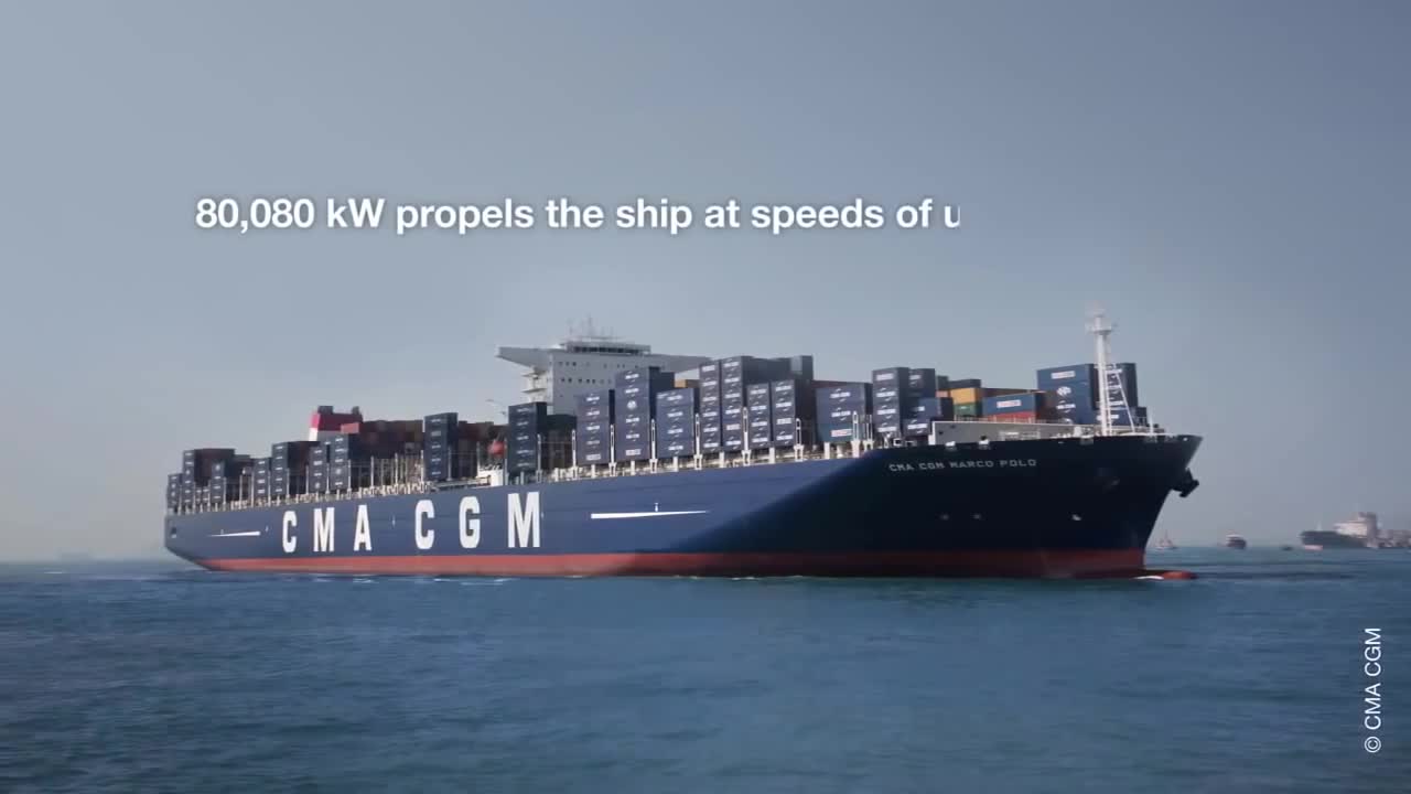 Wartsila 14 RT flex 96C - động cơ lớn nhất thế giới, mạnh gấp 9 lần động cơ tàu Titanic