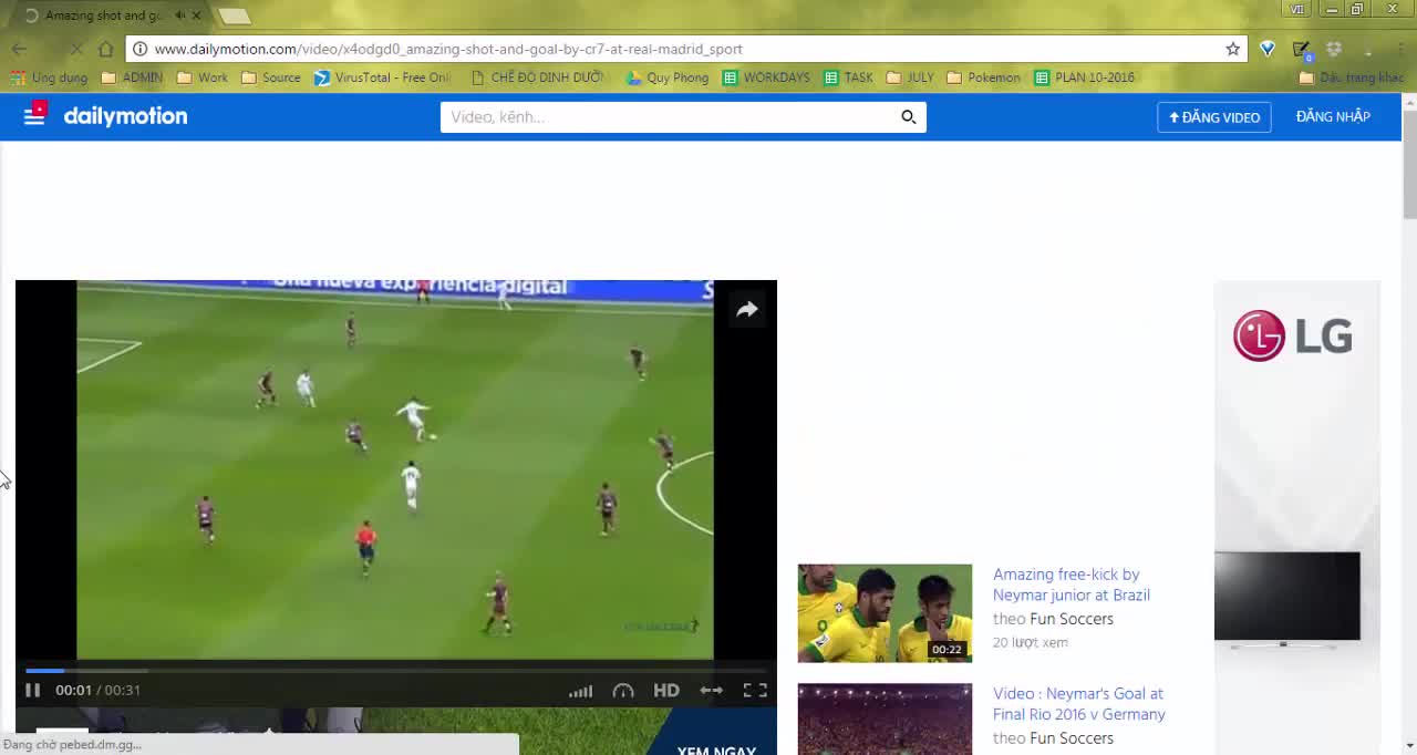 Cách tải video MP4 trên Dailymotion