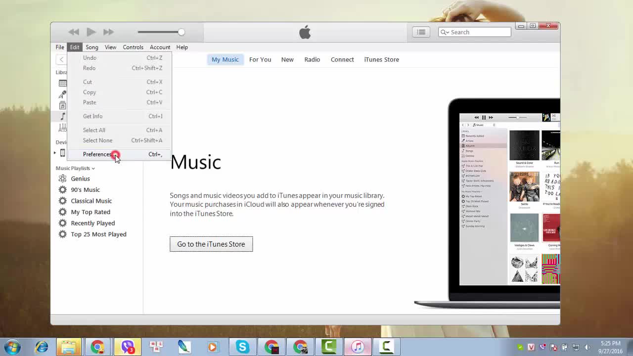 Chuyển ngôn ngữ iTunes thành tiếng Việt