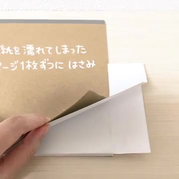 You Can Fix Wet Book Pages With This Simple Life Hack From Japan