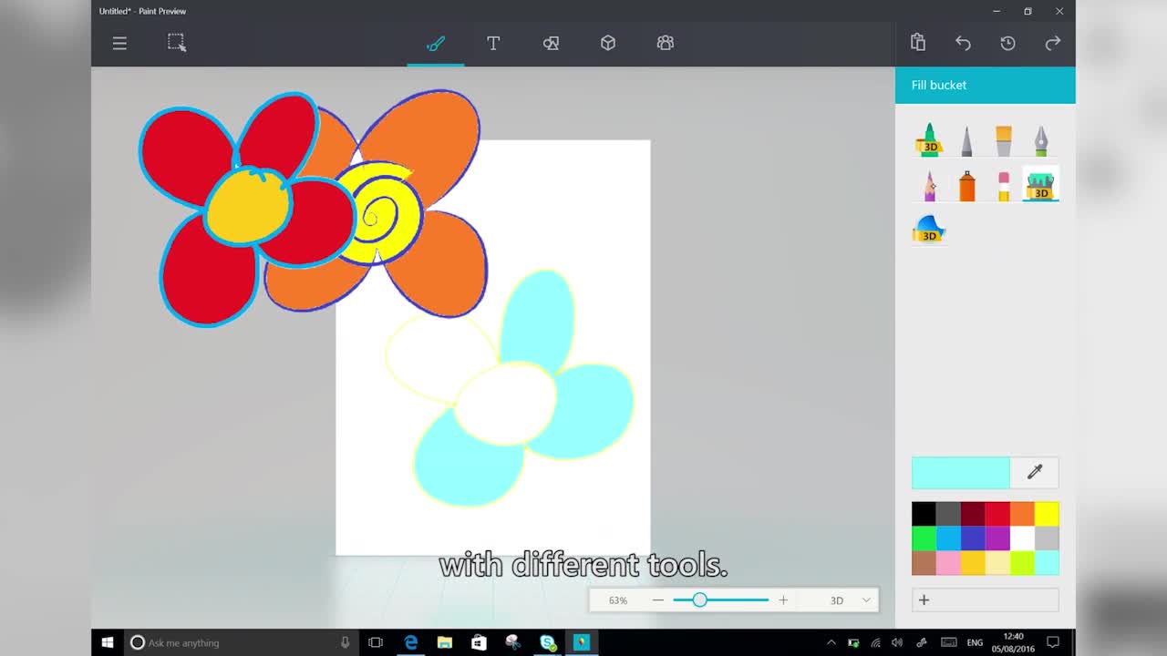 Leaked Paint app for Windows 10 (1)