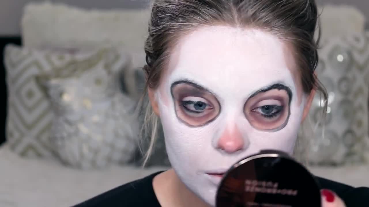 SKELETON SKULL MAKEUP TUTORIAL Brianna Fox