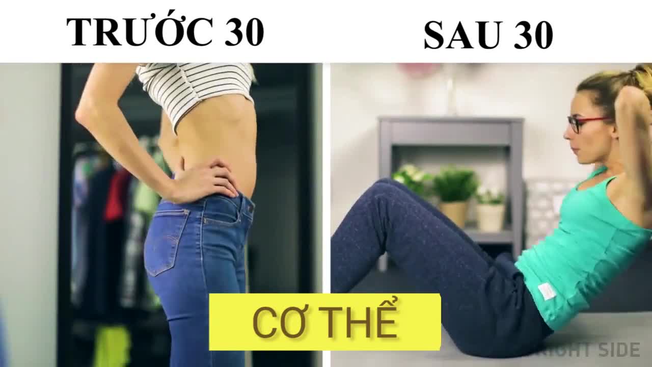 Sự khác biệt của phụ nữ trước và sau 30