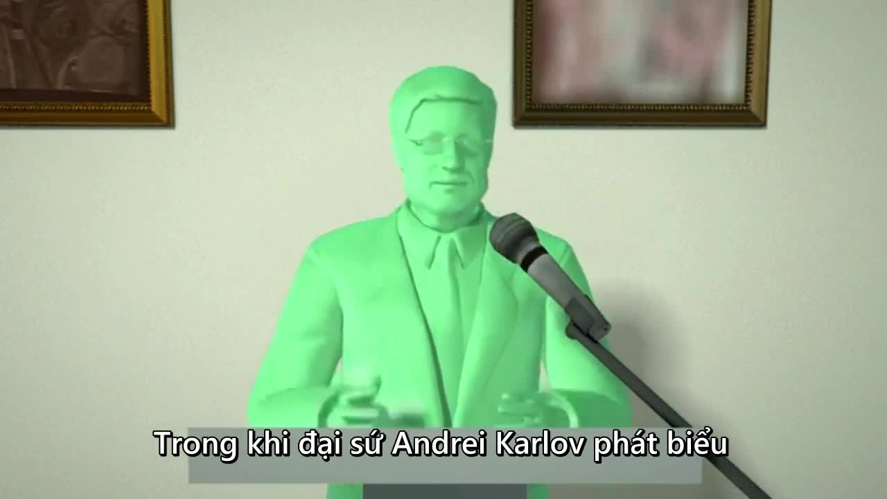 Mô phỏng vụ ám sát đại sứ Nga 