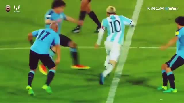Những pha đi bóng mang thương hiệu Messi năm 2016