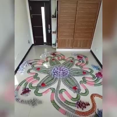 Những hiệu ứng Domino đẹp nhất thế giới