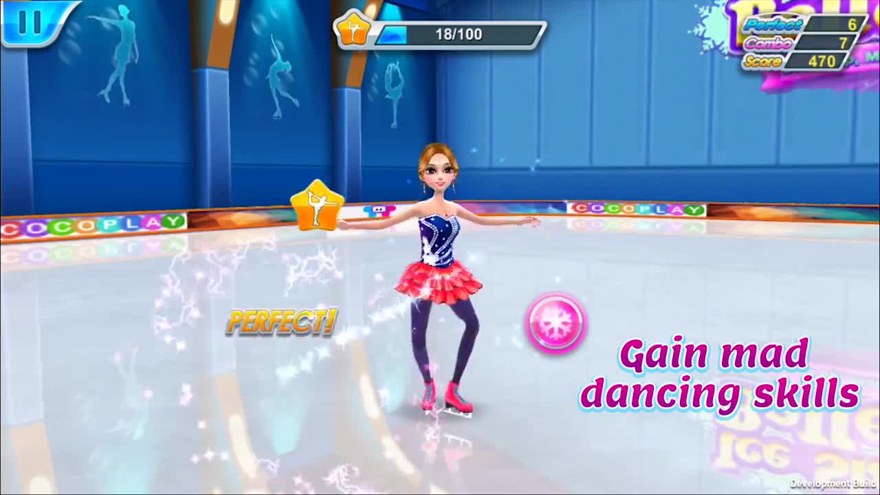 Ice Skating Ballerina