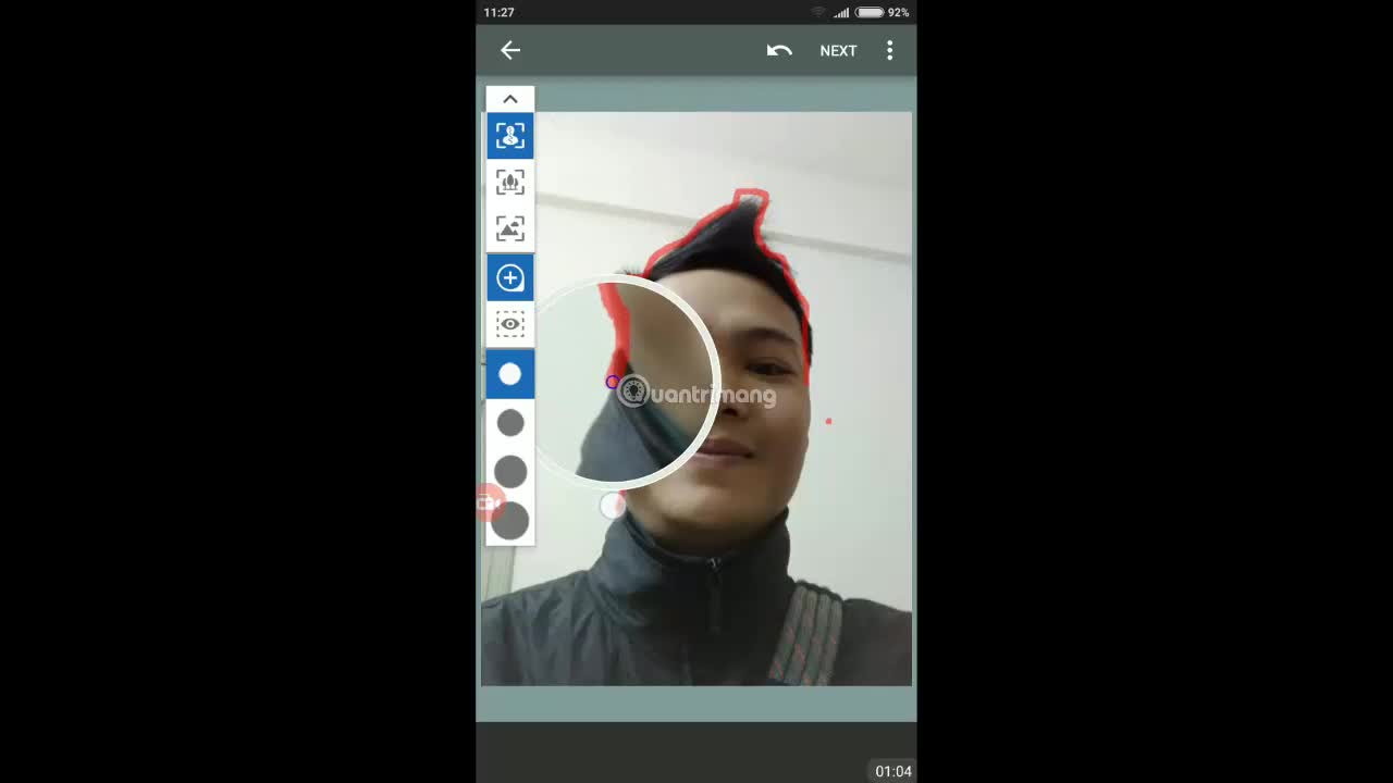 Cách xóa phông, nền ảnh trên điện thoại Android 