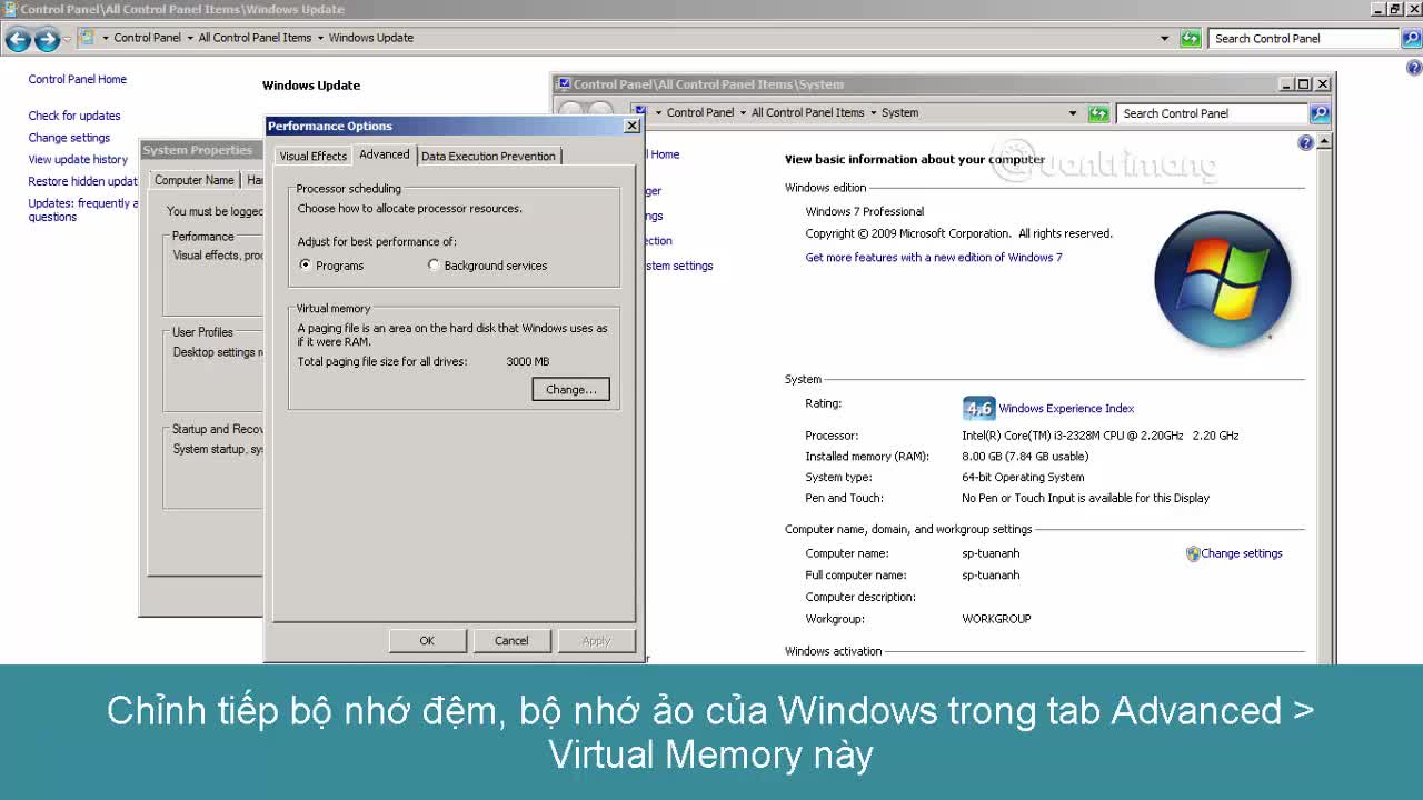 Một số mẹo tùy chỉnh giúp tăng tốc máy tính Windows 