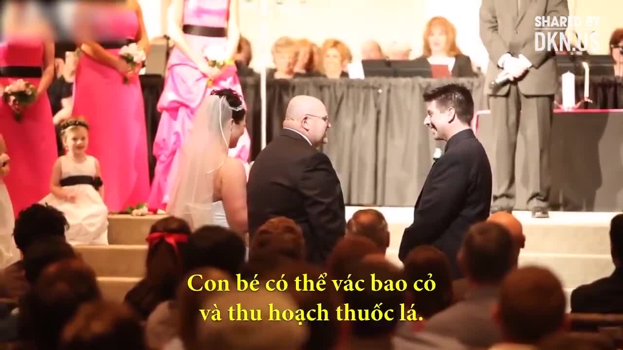 Lời “căn dặn” cảm động và hài hước của bố vợ với chàng rể! 