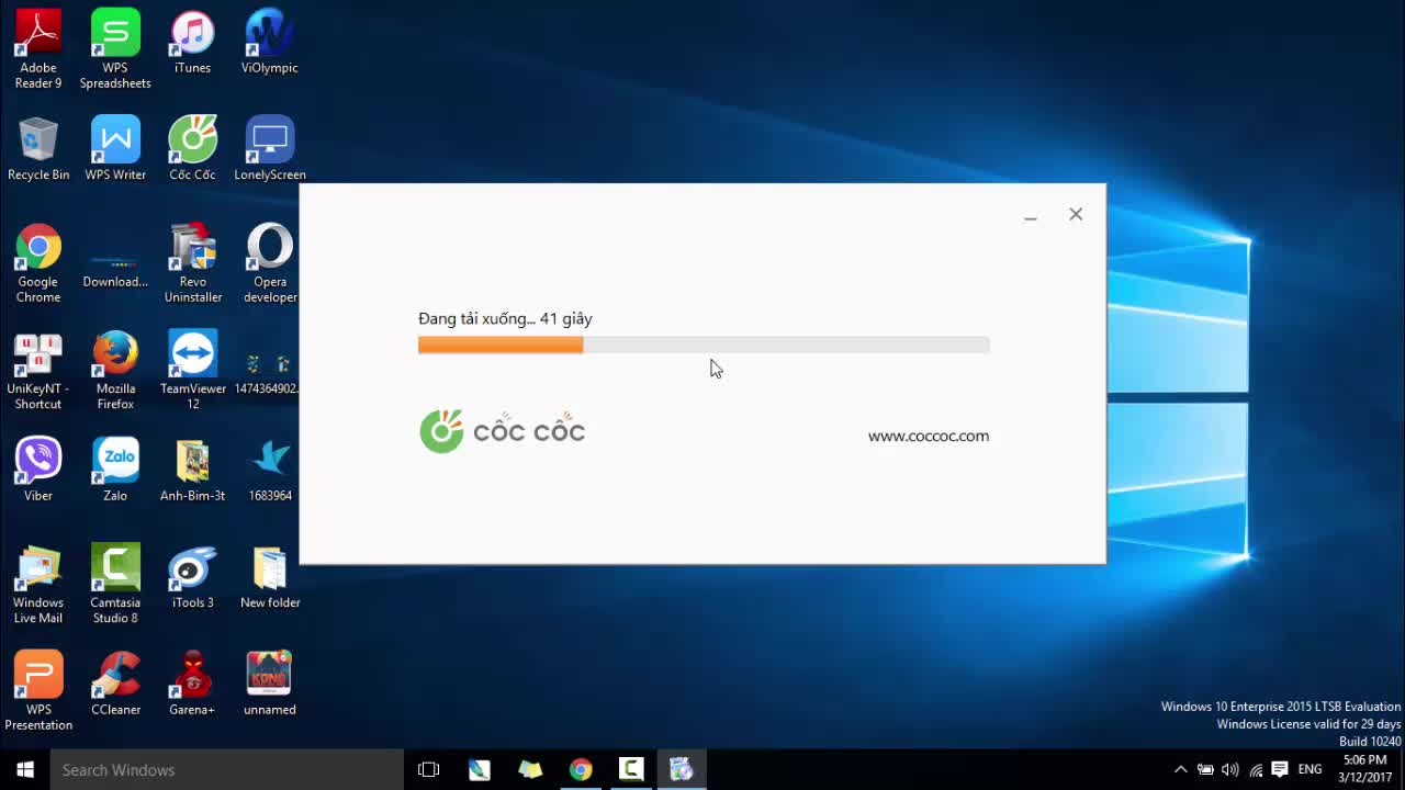 Hướng dẫn cài đặt Cốc Cốc để tải file và video