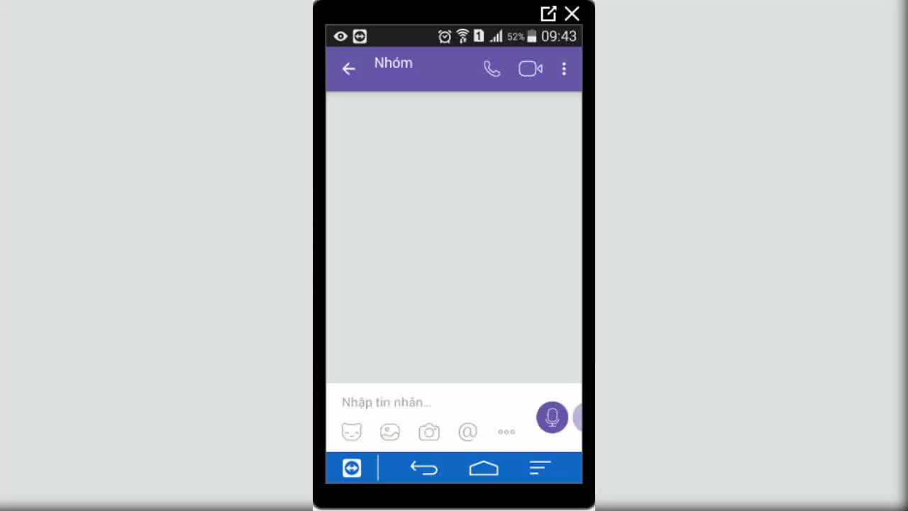 Cách chat bí mật và tạo nhóm chat bí mật trên Viber