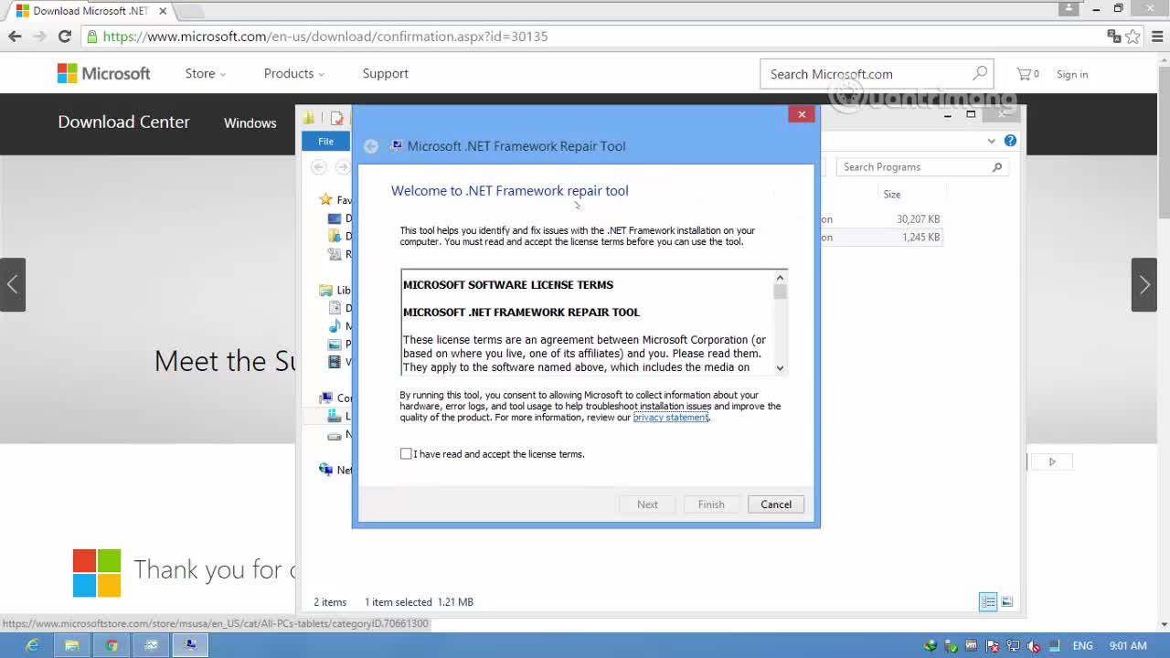 Cách sửa lỗi .NET Framework hiệu quả trên Windows 
