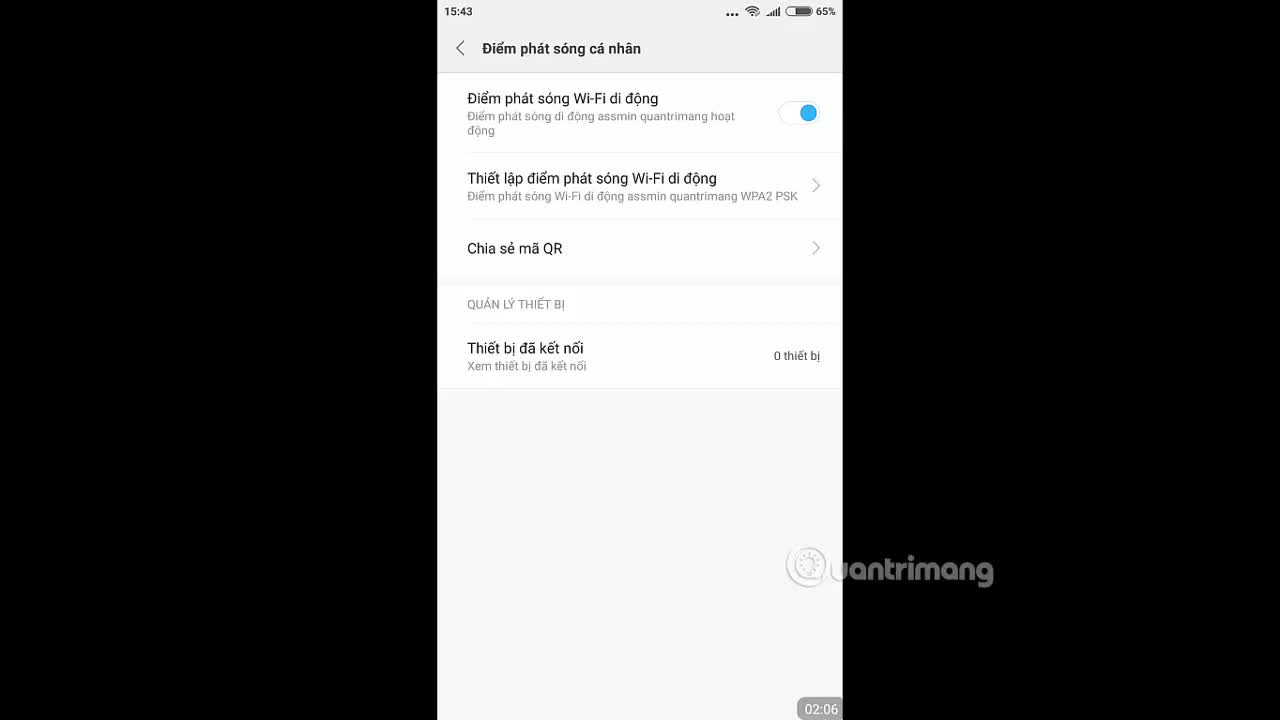 Cách đơn giản nhất để phát Wifi trên điện thoại Android 