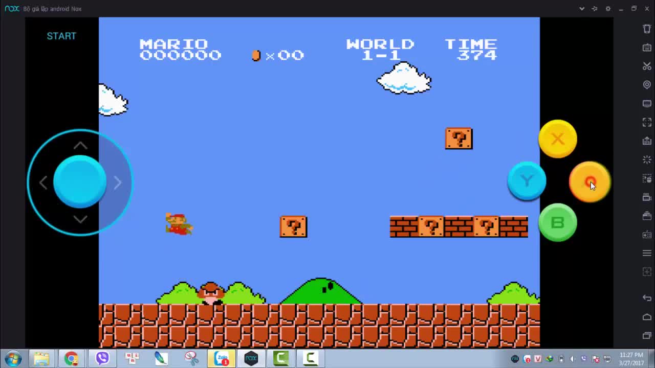 Cách chơi game Super Mario Bros bằng giả lập Nox App Player