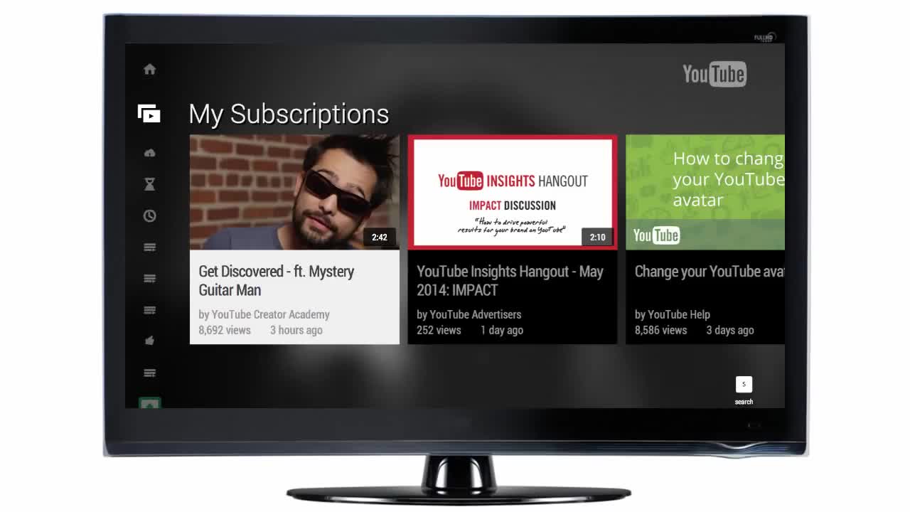 Làm thế nào để xem YouTube trên TV?