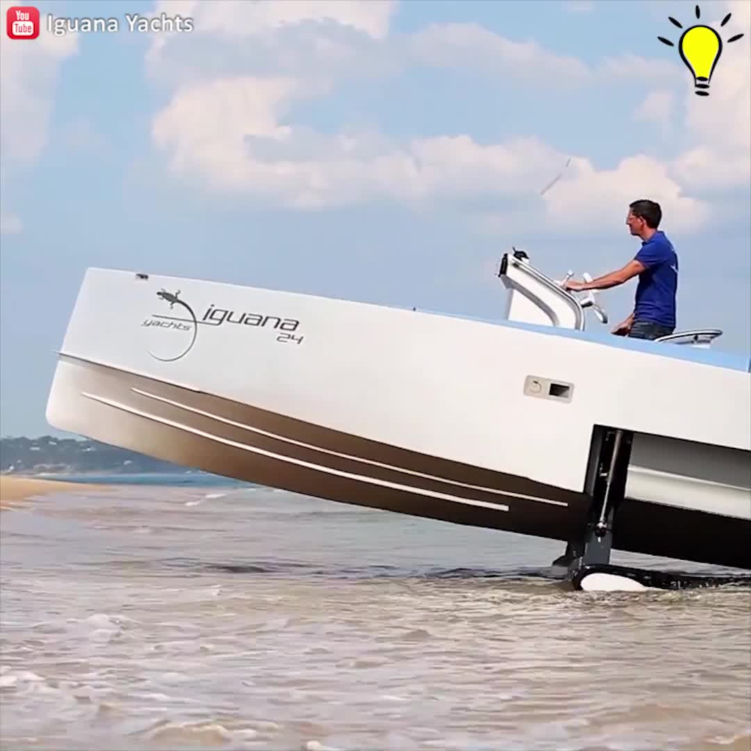 Tàu du lịch thế hệ mới, đi trên mọi địa hình