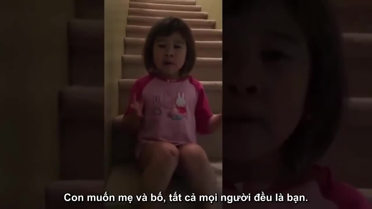 Phản ứng của bé khi bố mẹ giận nhau