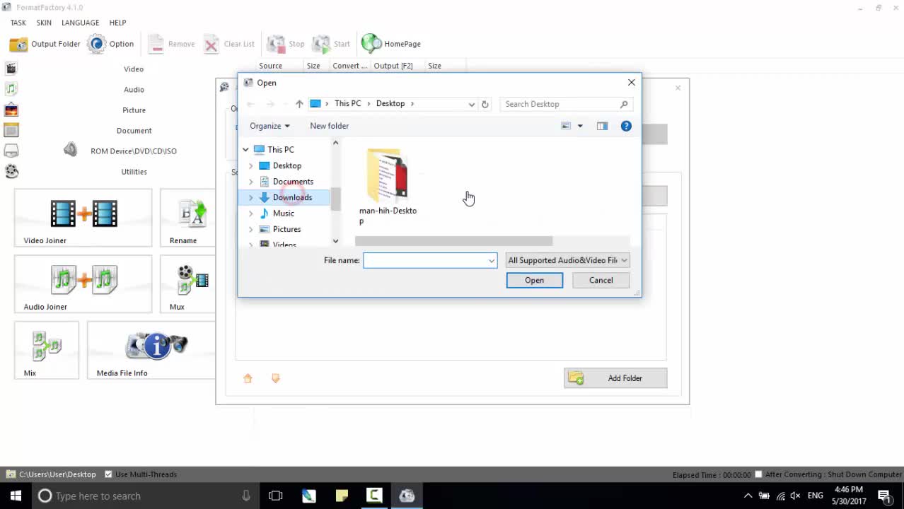 Hướng dẫn ghép nhạc bằng Format Factory