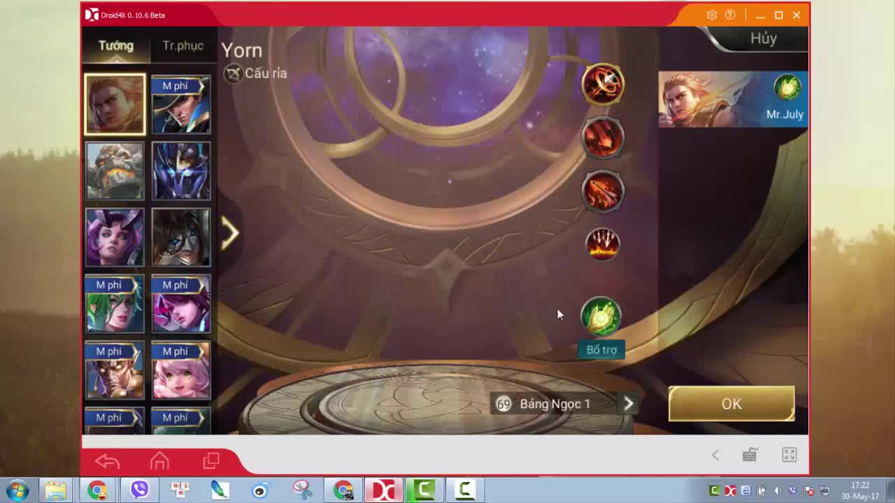 Cách chơi Liên Quân Mobile trên máy tính