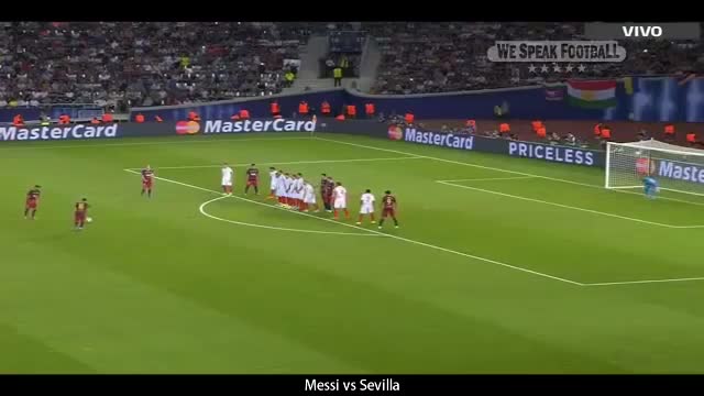 Những pha sút phạt đẳng cấp nhất sự nghiệp của Messi