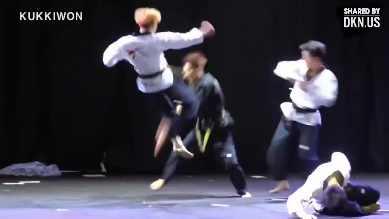Những thế võ Taekwondo Đẹp mắt