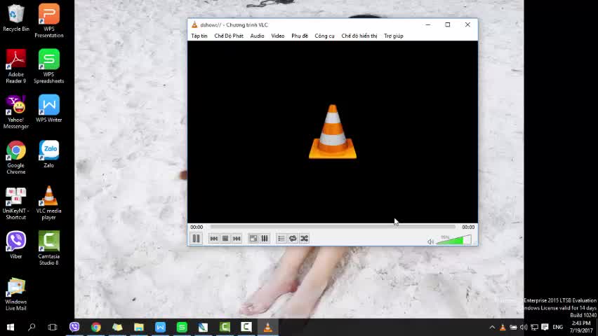 Cách sử dụng VLC để quay video webcam