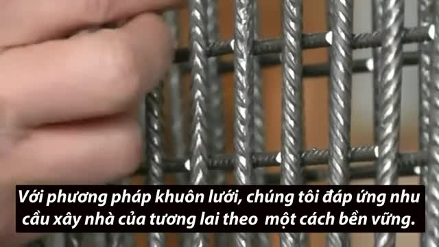  Robot xây dựng đảm nhận việc đan thép trong dự án xây nhà thông minh