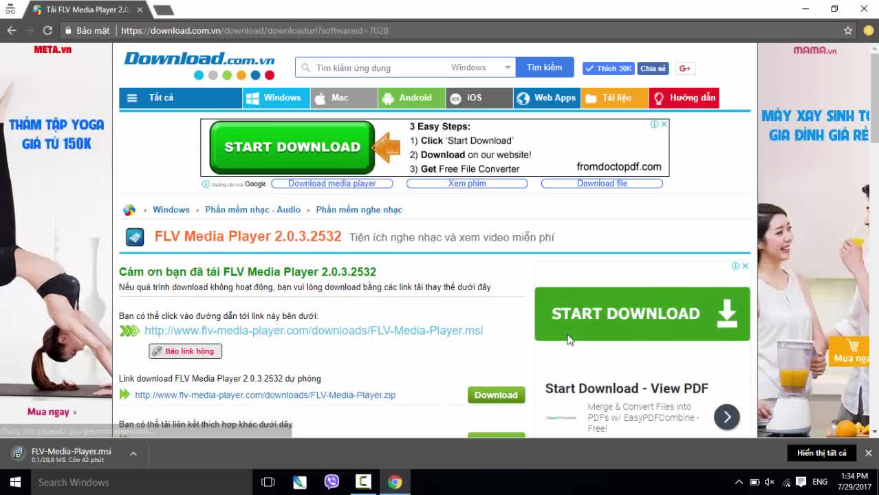 Cài đặt FLV Media Player để xem video và nghe nhạc miễn phí