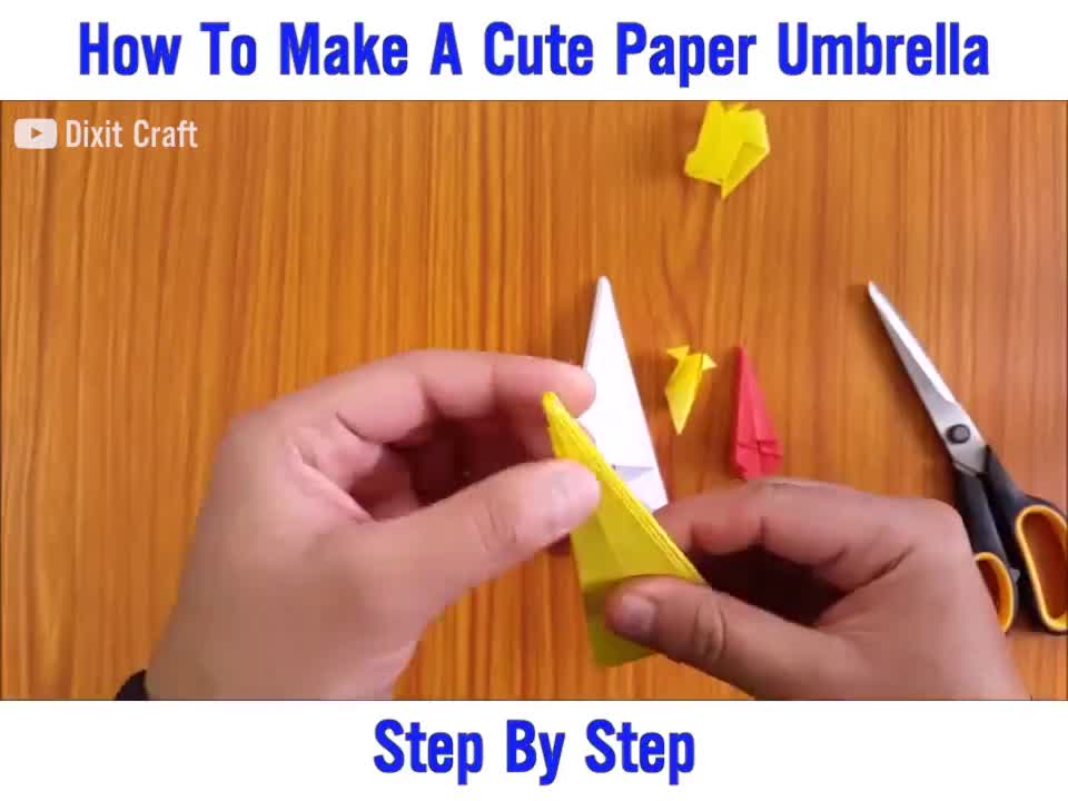 Cách làm 1 chiếc ô nhỏ xinh!