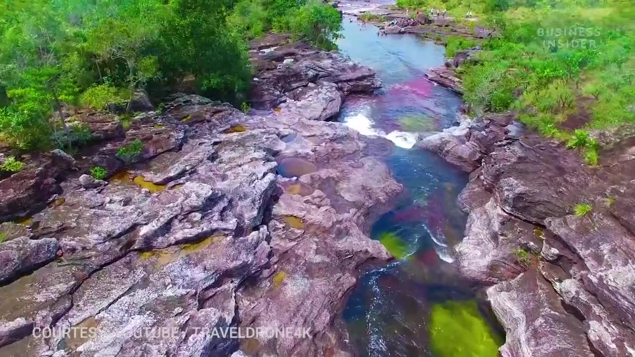 Dòng sông sặc sỡ nhất thế giới, có đủ bảy màu như cầu vồng!