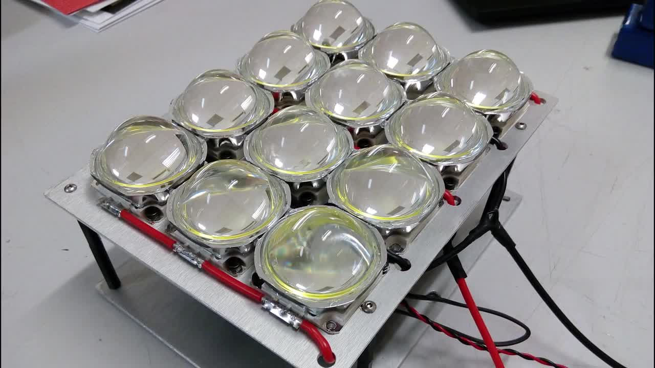 Chiếc đèn LED sáng nhất thế giới với cường độ sáng 108 ngàn lumen
