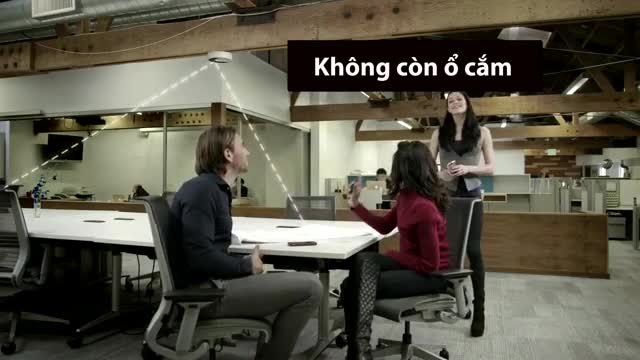Sạc điện thoại bằng tia hồng ngoại mọi lúc mọi nơi