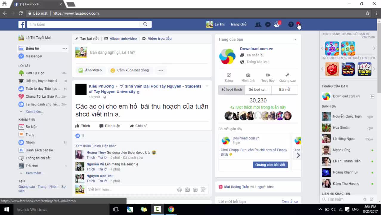 Cách xóa tài khoản đăng nhập bằng Facebook