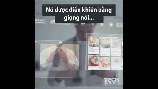 Gương thông minh tích hợp màn hình máy tính