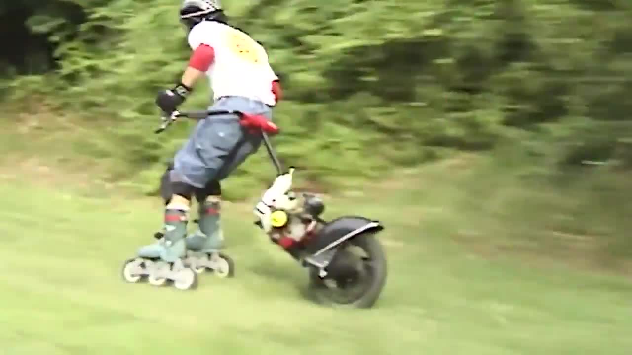 Trượt patin bằng động cơ moto