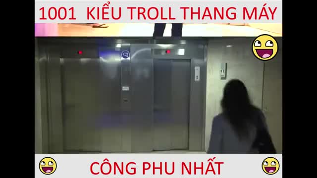 Những kiểu chơi khăm công phu nhất trong thang máy