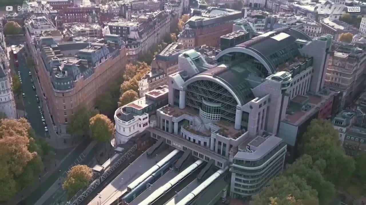 Vẻ đẹp khác lạ của London nhìn từ trên cao