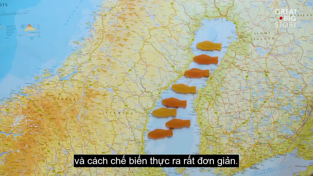Nơi làm ra món cá bốc mùi khó chịu nhất thế giới