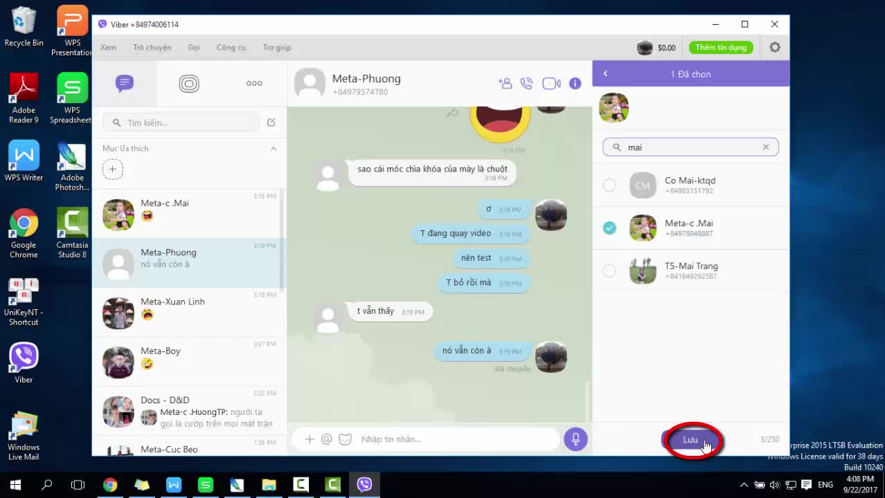 Video hướng dấn cách tạo nhóm chat Viber trên máy tính